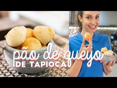 Como fazer Pão de Queijo SAUDÁVEL com apenas 3 INGREDIENTES