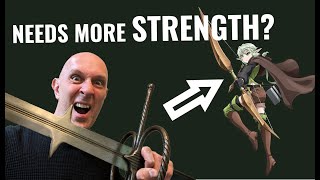 Zweihander Sword Vs Bow! STRENGTH VS DEXTERITY?