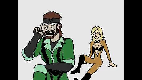 Who is Solid Snake a clone of?