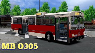 Omsi 2 обзор автобуса Mercedes O305 по карте Любятово