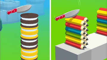 Slice It All Gameplay! Satisfying and Relaxing ASMR Slicing Video