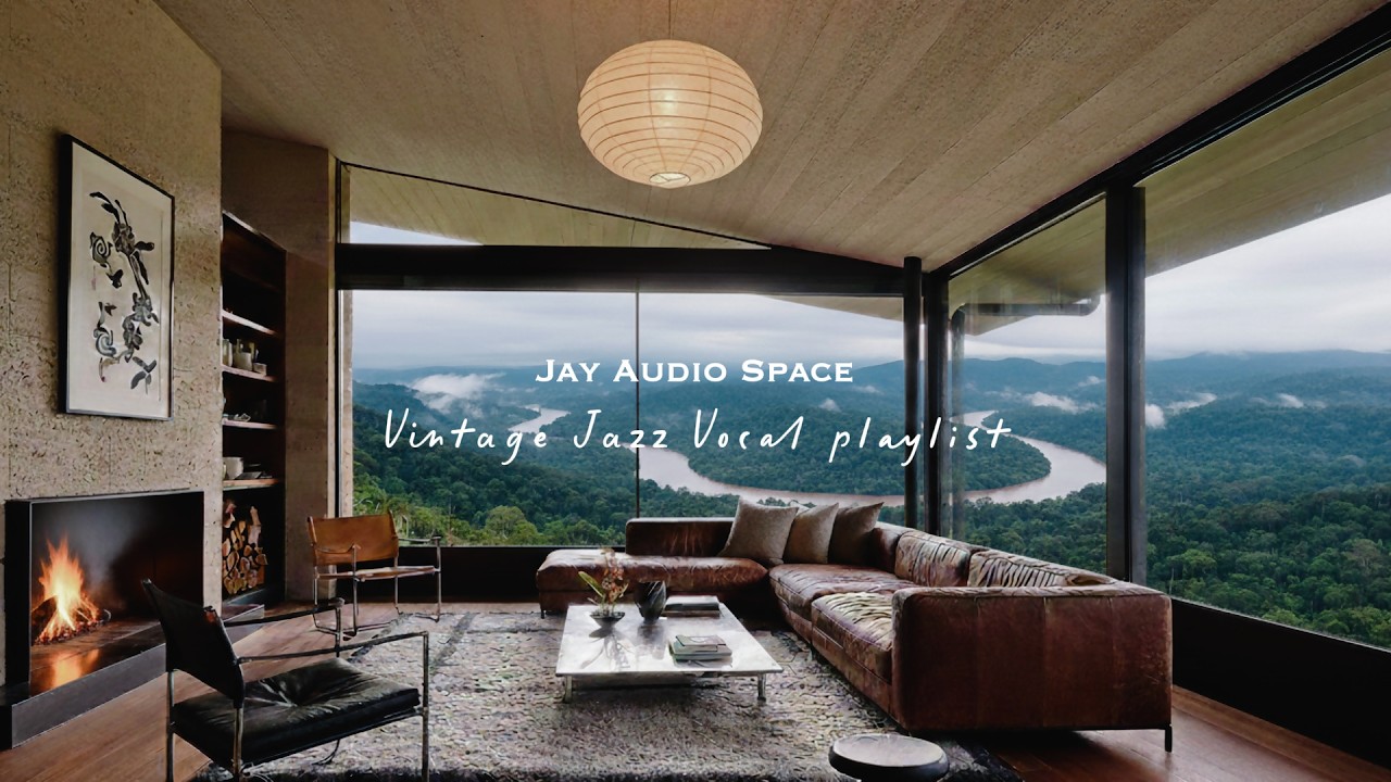 내 거실에 숲이 펼쳐지는 순간, 생각을 비우는 2시간의 재즈 | Relaxing Vintage Jazz Playlist