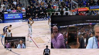 Nuggets commentators pull out a stopwatch while Giannis shot free throws 😂