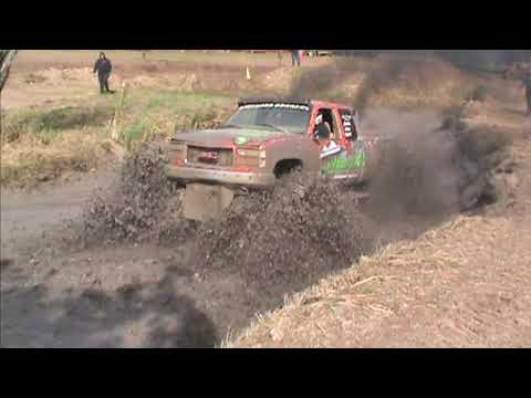 Scott Rothfuss in his Big Bad Diesel Ripping up The Bounty Hole