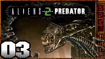 Aliens Vs Predator 2: Predator Campaign Part 3 (Walkthrough, Commentary)