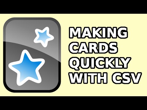  New Update  Create Anki Cards Quickly using CSV