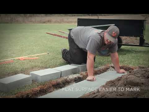 Retaining Wall Base and Block Leveling Techniques Segment 3