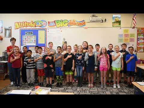 Richard Avenue Elementary School Pledge of Allegiance