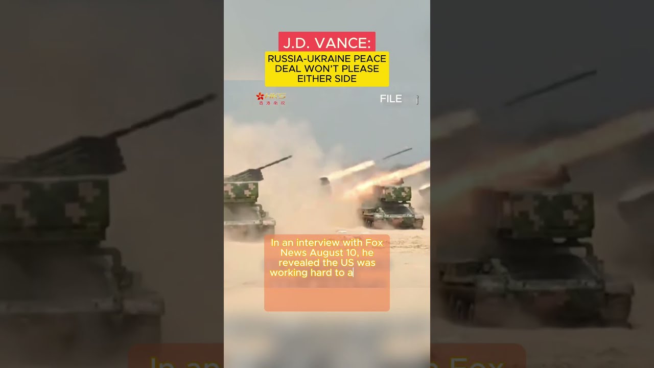 VANCE RU UKR PEACE DEAL WON T PLEASE EITHER SIDE News