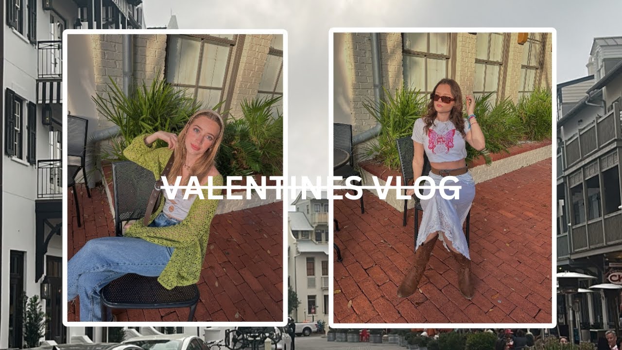 valentine’s day vlog w my girlfriend :)