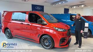 Details New Transit Custom Double Cab In Van MS-RT at Paynes of Hinckley News