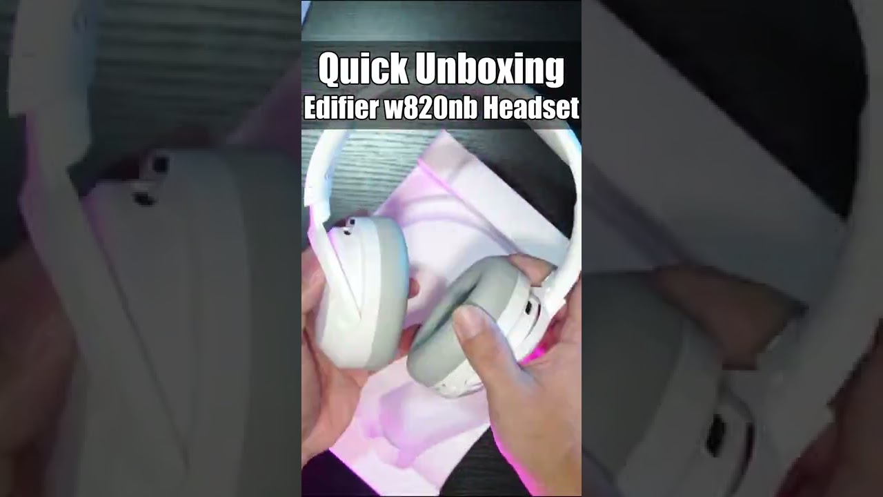 Edifier W820NB Headset - Unboxing 