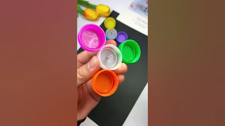 How to make a fidget spinner from bottle caps | Fidget Spinner with waste Bottle Caps
