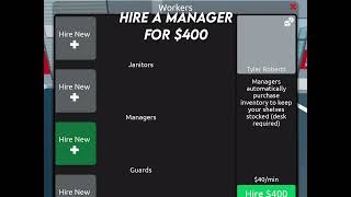 Retail tycoon 2 || Manager tutorial and set up ||