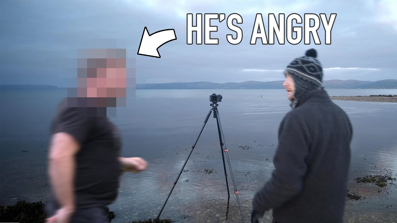 Confronted by Angry Photographer on Road Trip to Isle of Arran, on YouTube