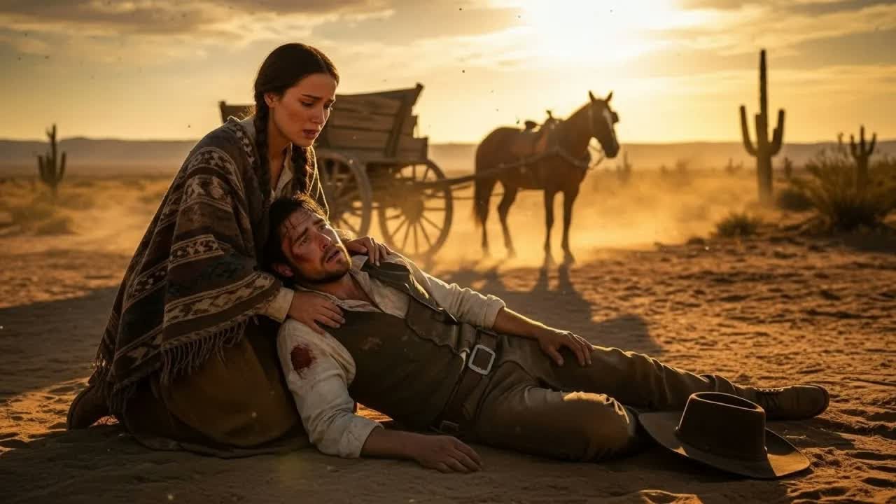 Lo dieron por muerto en la frontera… hasta que una mujer valiente lo salvó Historia del Viejo Oeste.