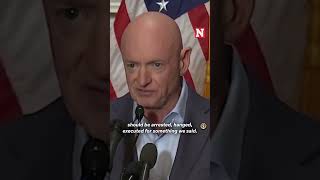 Mark Kelly Accuses Trump Of Threatening To Kill Him