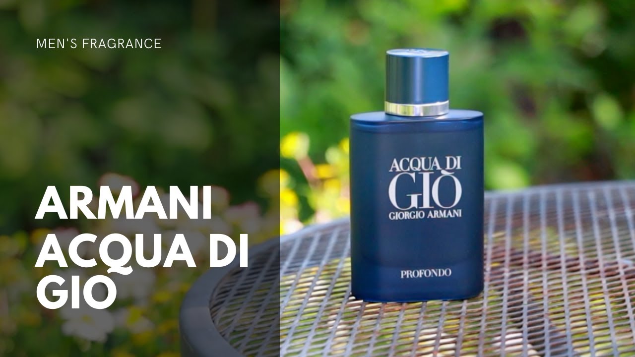 acqua di gio profumo shower gel