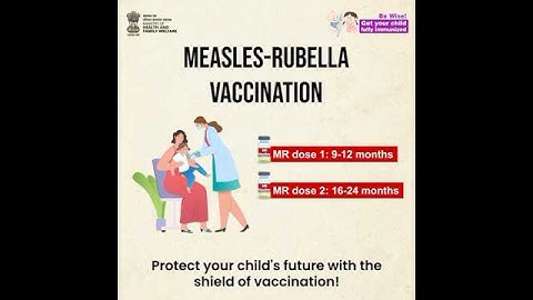 MR Vaccine is your child’s shield against Measles and Rubella.