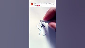 Isha name signature style#comment your name#i name signature#i name status#trendingshorts#music