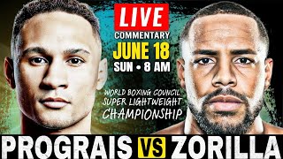🔴LIVE Regis Prograis vs Danielito Zorrilla Boxing Commentary | WBC Super Lightweight Championship