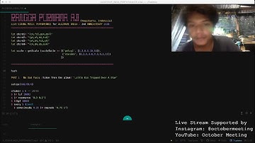 Live Coding Music Performance at 2nd Anniversary of Algorave India 2020