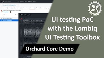 UI testing PoC with the Lombiq UI Testing Toolbox - Orchard Core Demo