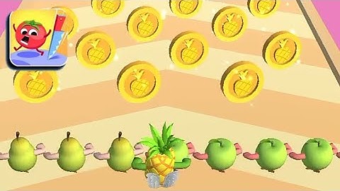 Fruit Rush Max Level - All Levels Gameplay (iOS & Android) Walkthrough Part 8