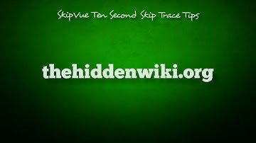Skip Trace Tips from SkipVue
