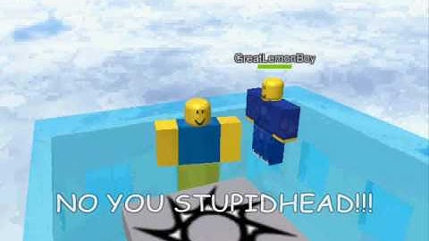 ROBLOX Noob Traps -Fall off building for tix trick-