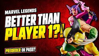 Marvel Legends Wolverine & Psylocke Player 2: BETTER Than Player 1?