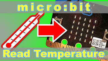 Microbit Temperature Sensor Project Code and Demo v1 #microbit