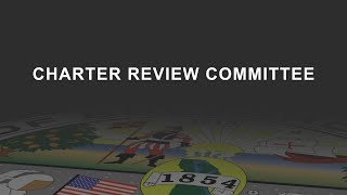 02/17/2022 - Charter Review Commission