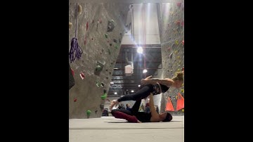 AcroYoga single leg hang pose