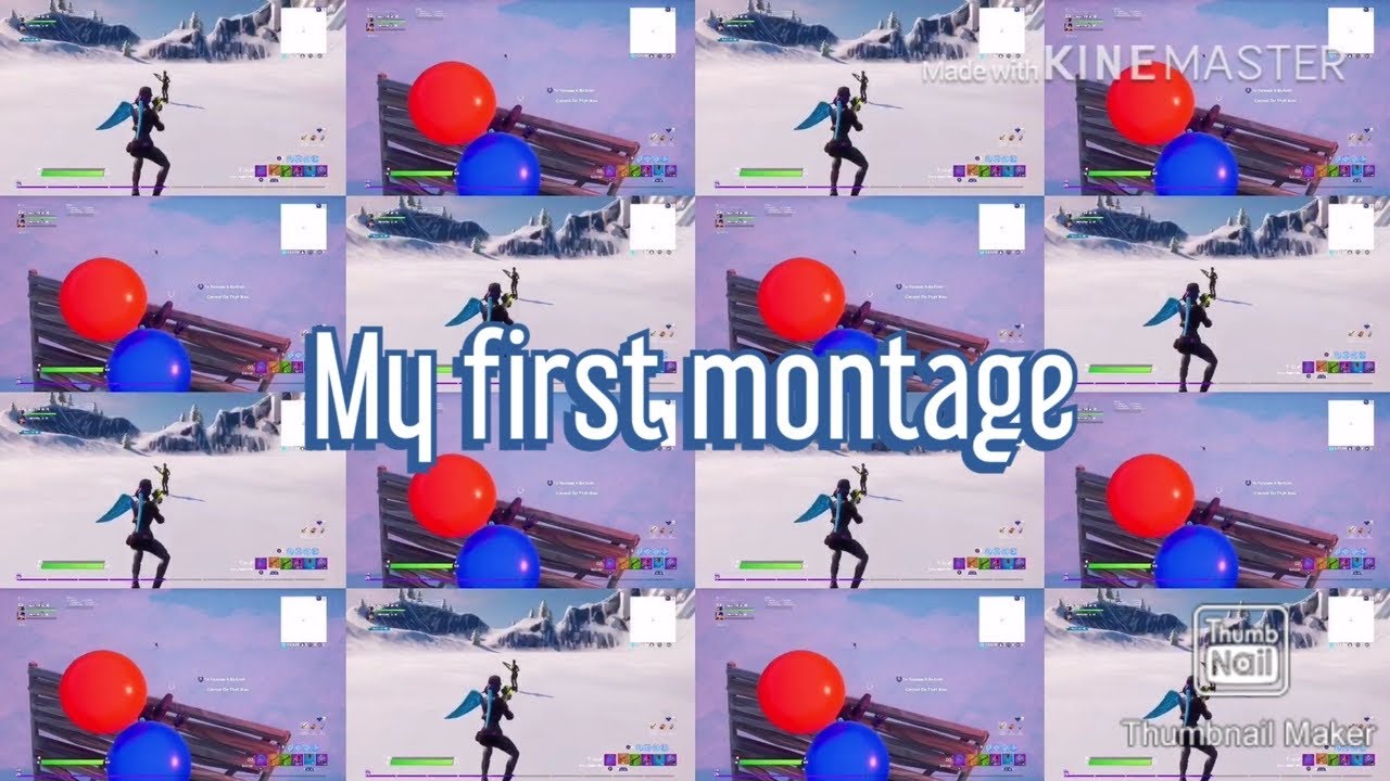 My first montage - YouTube