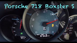 Porsche Boxster S // Launch Control Acceleration Tacho
