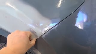 Repairing Rear Panel & Bumper,Setting muna makita ang kanto? Car Body Repair Denting  painting