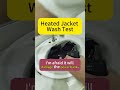Heated Jacket Wash Test ---Safe, practical, and more considerate