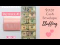 $1,120 CASH ENVELOPE STUFFING | Sinking Funds | 2021 SAVINGS CHALLENGES! | February Paycheck