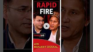 Rapid Fire with Manjeet Dhakal  || TOUGH talk with Dil Bhusan Pathak ||