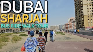 2:30pm UAE Explore: DUBAI Al Rashidiya CMBS to SHARJAH Al Qasimia via Sahara Mall (4.28.24: 4K-UHD) by Boy d Xplorer 854 views 8 days ago 1 hour, 11 minutes