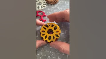 3d Printed Impossible Hamburger Puzzle - The Solution.
