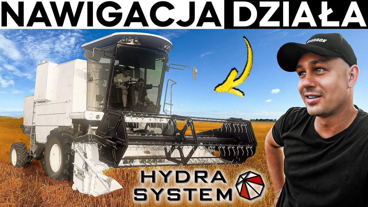 Wjeżdżamy w PSZENICĘ 9,5 TONY !! BIZON Z056 HYDROSTAT 4x4 