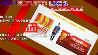 Download lagu Iklan Kemasan Baru Konidin OBH - Urusan Batuk Ingat Konidin v2 (2015-2016)