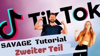 Tiktok tutorial (deutsch) - savage teil 2 | dancesnacks #1