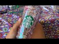 Starbucks DIY glitter tumbler