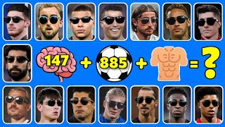 Guess the Player by Their IQ LEVEL,EMOJI AND GOALS | Ronaldo, Mbappe, Neymar