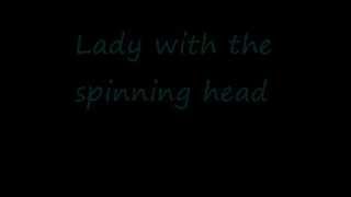 U2-Lady with the spinning head (UV1) (Lyrics)