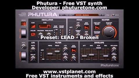Phutura - Free VST synth - vstplanet.com