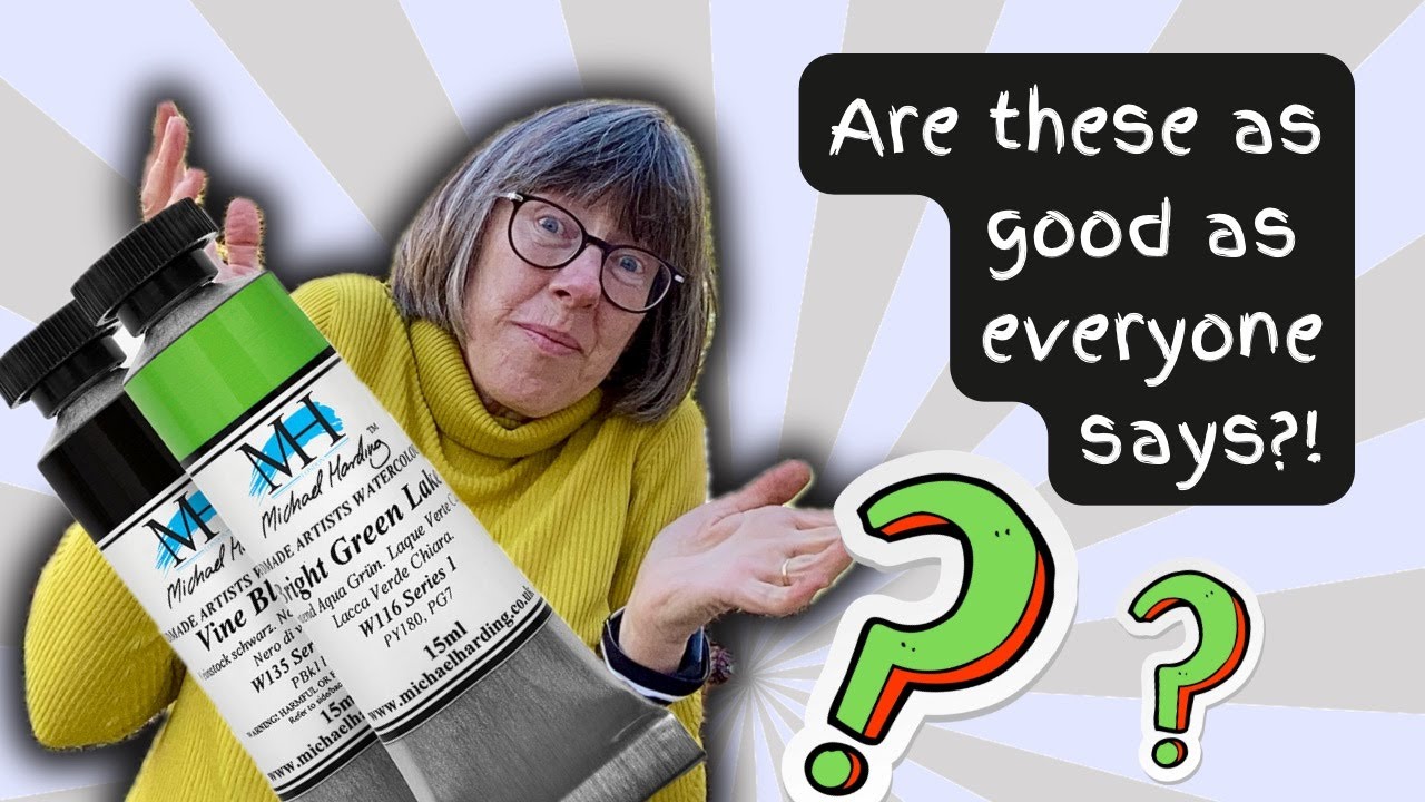 How good are Michael Harding watercolours? Review and thoughts